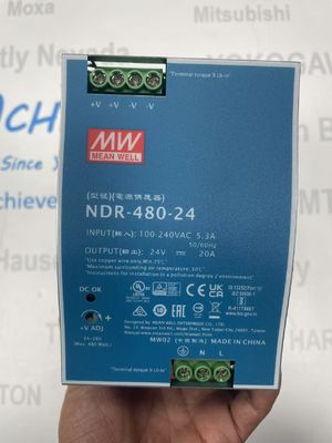 MEAN WELL NDR-480-24 DIN 鉄道電源