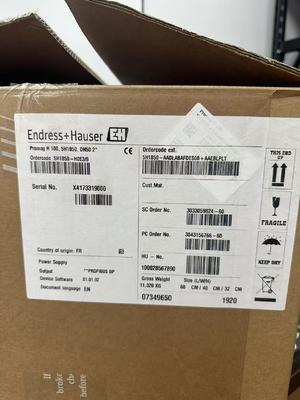 エンドレス ハーザー 5H1B50-HOE3/0 レベル入力1xセンサー FDU9x/8x付き電磁気流量計