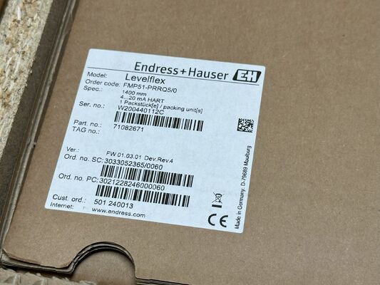 Endress Hauser FMP51-PRRQ5/0 ガイドレーダー式レベルトランスミッター