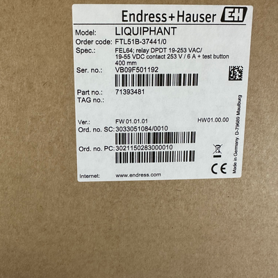 E+H FTL51B-37441/0 リキファント FTL51B 拡張探査機 ビブロニックチューニングフォークレベルスイッチ