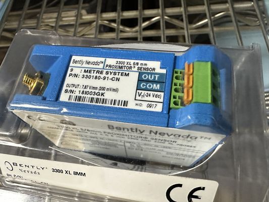 330180-91-CN ベントリー ネバダ 3300 XL近感センサー 9.0 メートル (29.5 フィート) システム長さ,DINマウント