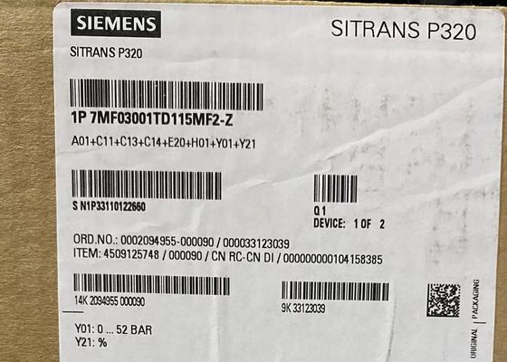 7MF0300-1TD1-5MF2-Z A00+E00+C11+H02 シエメンス 計量圧力トランスミッター