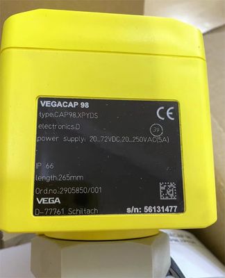 CP62.XXBGARAMX VEGA レベルメーター VEGACAP 62 レベル検出のための容量棒プローブ
