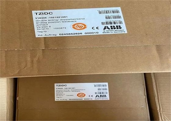 V18345-1010551001 ABB バルブポジショナー TZIDC 電気気圧装置