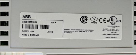 3BSE008516R1 AI810 ABB アナログ入力モジュール 8チャンネル