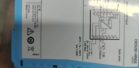 MTL4573 MTL 機器 温度変換器 THC RTD 入力 チャンネル数 1