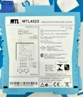 MTL4525 MTL 装置 ソレノイドアラームドライバー MTL4500 MTL5500シリーズ