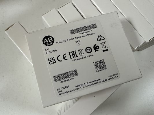 アレン・ブラッドリー 1734-IB8 POINT IO モジュールは8つの離散的な沈み込み入力チャネルを備えています
