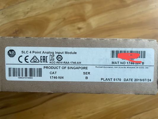 SLCTM 500 アレン・ブラッドリー 1746 NI4 4チャネル アナログ I/O モジュール