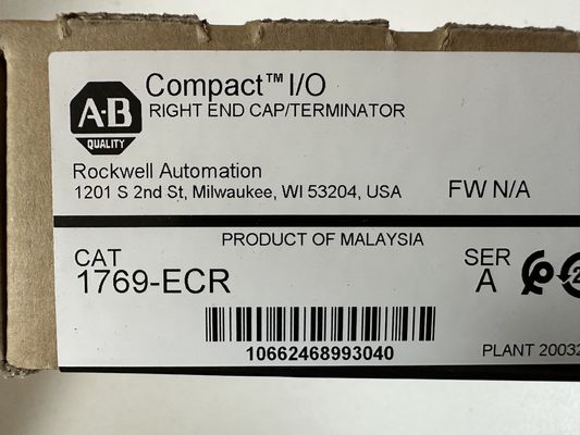 1769-ECR ALLEN BRADLEY PLC製品 コンパクトロジックス 右端キャップ