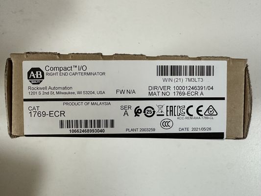 1769-ECR ALLEN BRADLEY PLC製品 コンパクトロジックス 右端キャップ