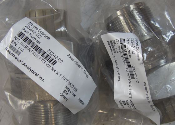 23242-02 エマーソン・ローズマウント PHセンサー マウントアダプター 1.5"挿入 1" X 0.75"