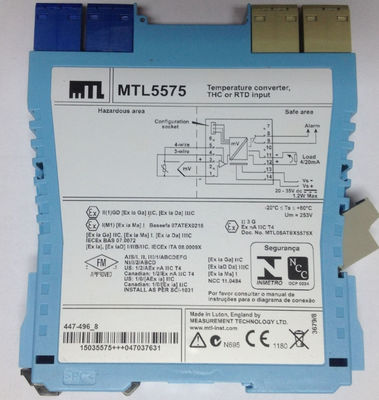 MTL5575 MTL産業温度変換機
