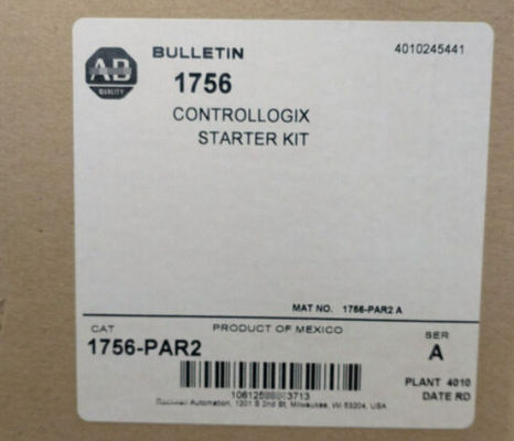 1756-PAR2 ALLEN BRADLEY リデンドント電源バンドル 240V AC 50/60 Hz, 240V DC, 50mA