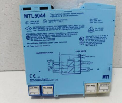 MTL5044 MTL 計器 リピーター 電源 電源電圧 20Vから35VDC