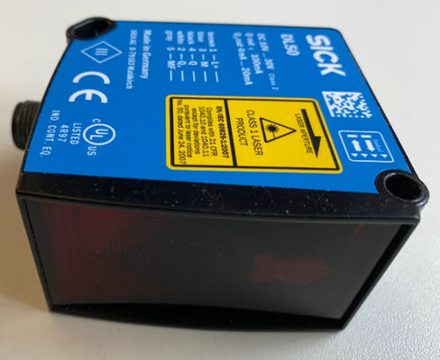 SICK DL50-P1123レーザー距離センサー:工業用Dx50 36.1mm X 62.7mm X 57.7mm
