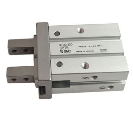 SMC株式会社 MHZ2-20Dグリッパー,空気,ダブルアクション,穴位サイズ:20mm,平行2指,0.1-0.7 MPa