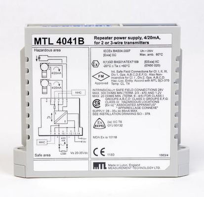 MTL4041B MTLインストラクション リピエーター 単チャンネル電源