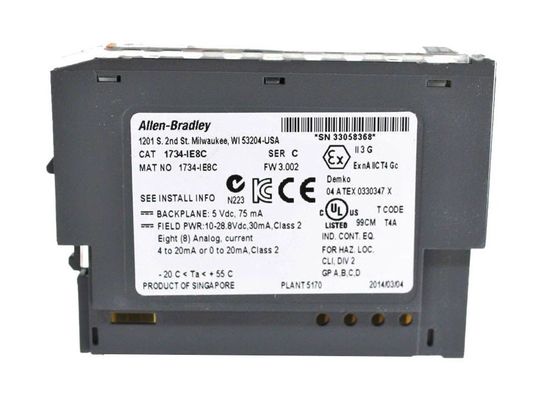 アレン・ブラッドリー 1734-IE8C POINT I/O アナログ入力モジュール