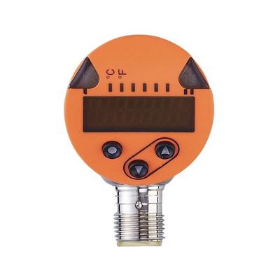 PT100/PT1000温度センサーのディスプレイ付きIFM評価ユニット TR2439