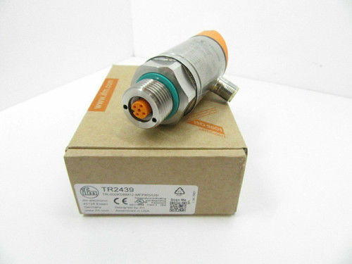 PT100/PT1000温度センサーのディスプレイ付きIFM評価ユニット TR2439