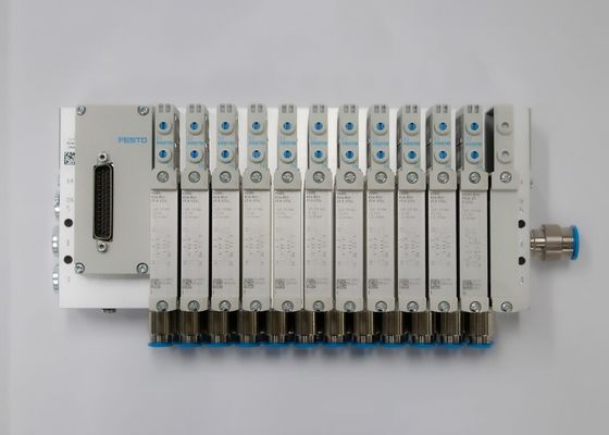Festo バルブ マニホールド VTUG 多ピンプラグまたはフィールドバス接続 VTUG-14-VRPT-B1T-Q12B-UB-Q6SU-24K+TTSC