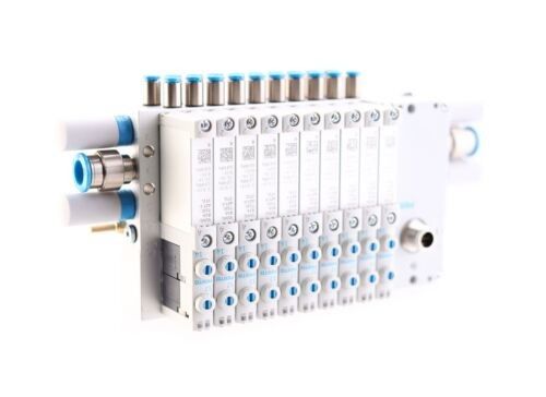 Festo VTUG-10-VRPT-B1T-Q10B-UB-QH6SU-16K+TTSC 多ピンプラグまたはフィールドバス接続付きのバルブコネクトルVTUG