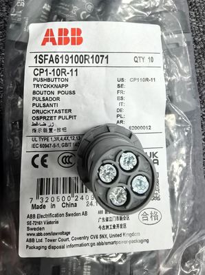 耐久性があり信頼性の高い CP1-10R-11 ABB 工業用ボタンを押す