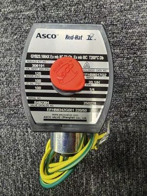 アスコ EVMF8316G382V RedHat 工業用低功率電磁弁