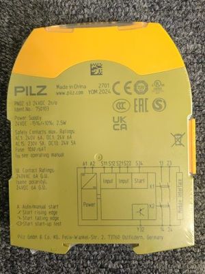 ドイツ 原産地 PILZ 連絡先延長 750103 オリジナルパッケージング