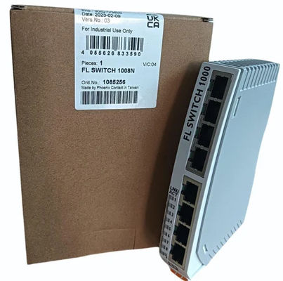 FL SWITCH 1008N 1085256 IP54 保護レベルと0.05cm-1 セルコンスタンットを持つ産業用イーサネットスイッチ