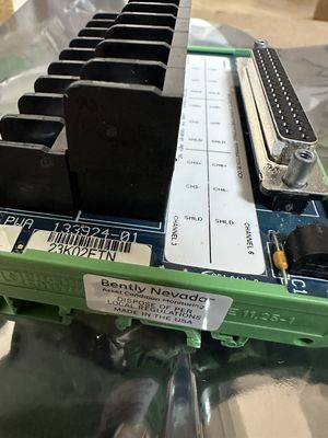 3/8-24 to 1/2 NPT 1インチ六角スタッド BENTLY NEVADA 133924-01 産業用外部終端ブロック