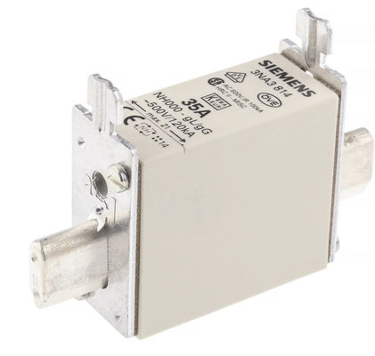 Siemens 3NA3814-6 低電圧 HRC ヒューズエレメント、測定範囲 30 bar、動作中の楕円フランジ用