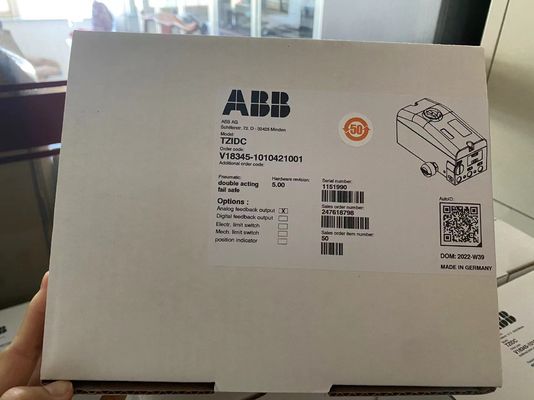 ABB V18345-1010421001 TZIDC 電圧式定位器 4-20 mA 入力信号 0-60°C 環境温度