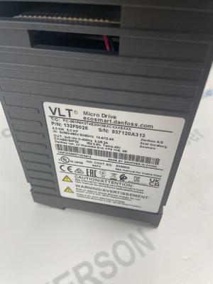 Danfoss FC-051P4K0T4E20H3BXCXXXSXXX 周波数ACドライブ 10バール圧力およびNBRシール材