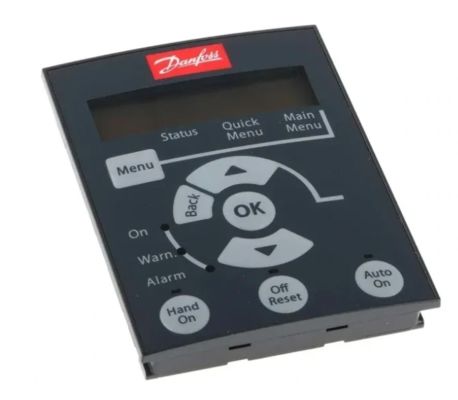 Danfoss 132B0100 LCP コントロール パネル 圧力範囲 0 bar から 8 bar の WO-ポテンチオメーター 電力分散 ≤ 0.7 W