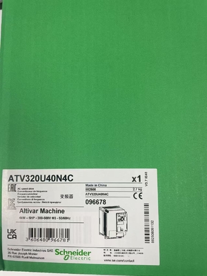 Schneider ATV320U40N4C 可変周波数ドライブ 3.2 A 入力電流