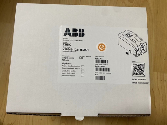 ABB V18345-1021150001 ハート通信付きのバルブポジショナー