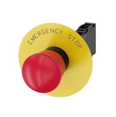 SIEMENS 3SU1100-1HB20 1FH0 非常停止用キノコ形押しボタン