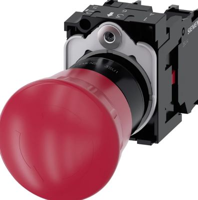 SIEMENS 3SU1100-1HB20 1FH0 非常停止用キノコ形押しボタン