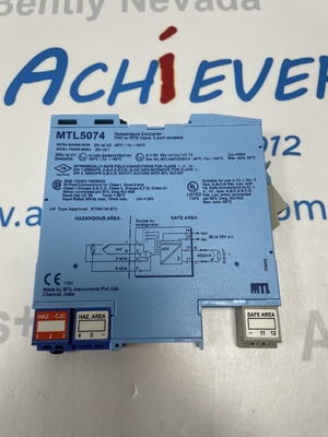 MTL5074 温度コンバーター THCまたはRTD入力