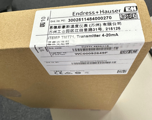 エンドレス・ハウザー iTEMP TMT71-10W1/1J5 温度トランスミッタ