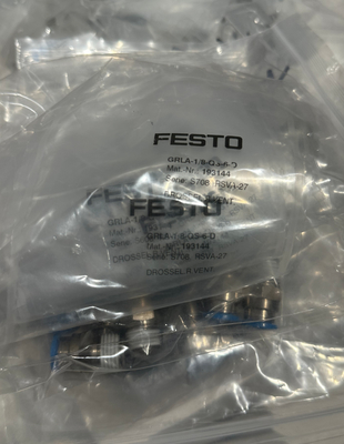 Festo 一方向流量制御バルブ GRLA-1/8-QS-6-D