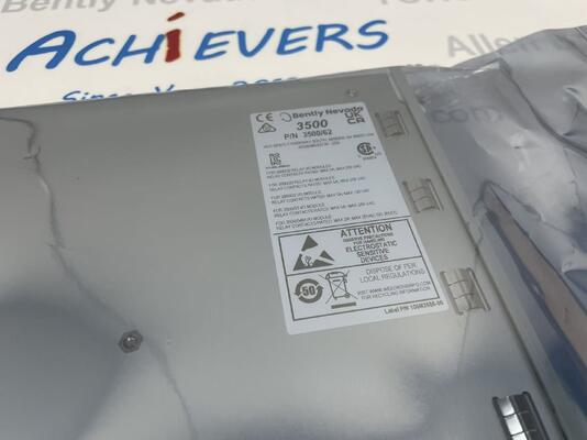 ベントリー ネバダ 3500 - 62 プロセス変数モニター