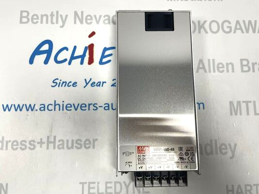 平均 Wells HRP-450-48 48Vdc 9.5A PFC 電源 8 アナログ出力 コンパクト 100mm x 100mm x 100mm サイズ