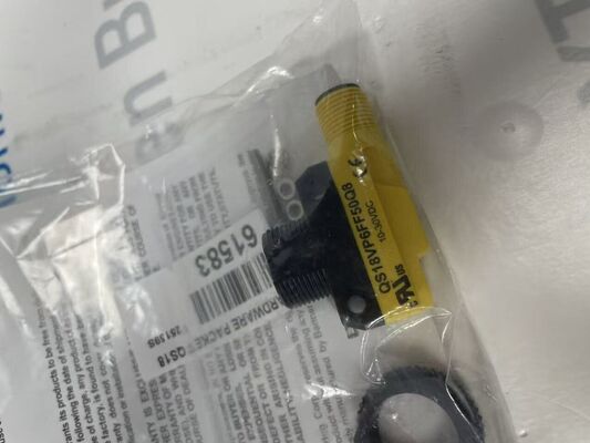 BANNER QS18VP6FF50Q8 High-Reliability Fixed-Field Photoelectric Sensor