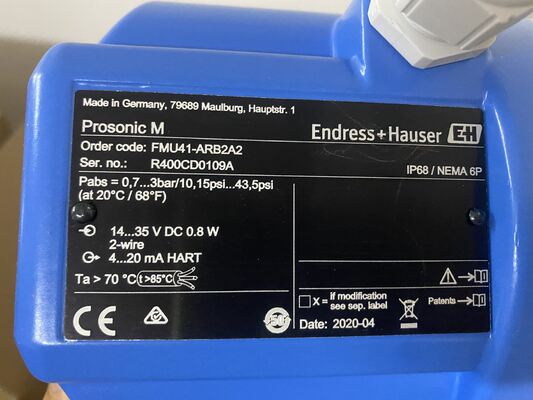 E+H FMU41-ARB2A2 プロソニック M 超音波レベル発信器