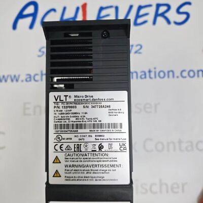 Danfoss FC-051PK75S2E20H3XXCXXXXXXX 小型低電力可変周波数ドライブ付