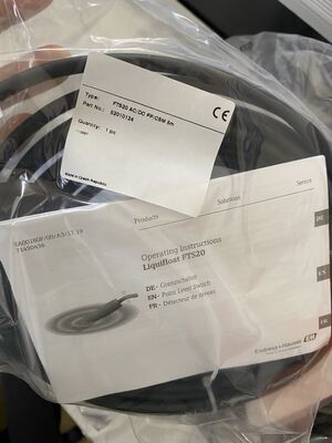E+H FTS20 Liquifloat 浮動小数点レベルスイッチ