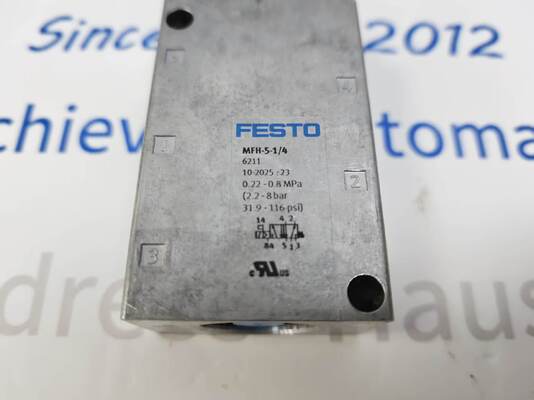 Festo MFH-5-1/4 パイロットポペット電磁弁